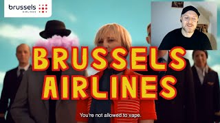 Listen carefully, if you can stay awake / Brussels Airlines Safety Video