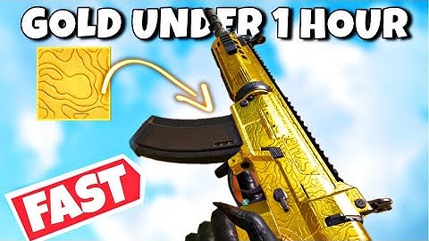 HOW TO UNLOCK GOLD CAMO FAST IN COD MOBILE ON ANY WEAPON 2025 NEW TRICK FREE GOLD CAMO GET IN CODM