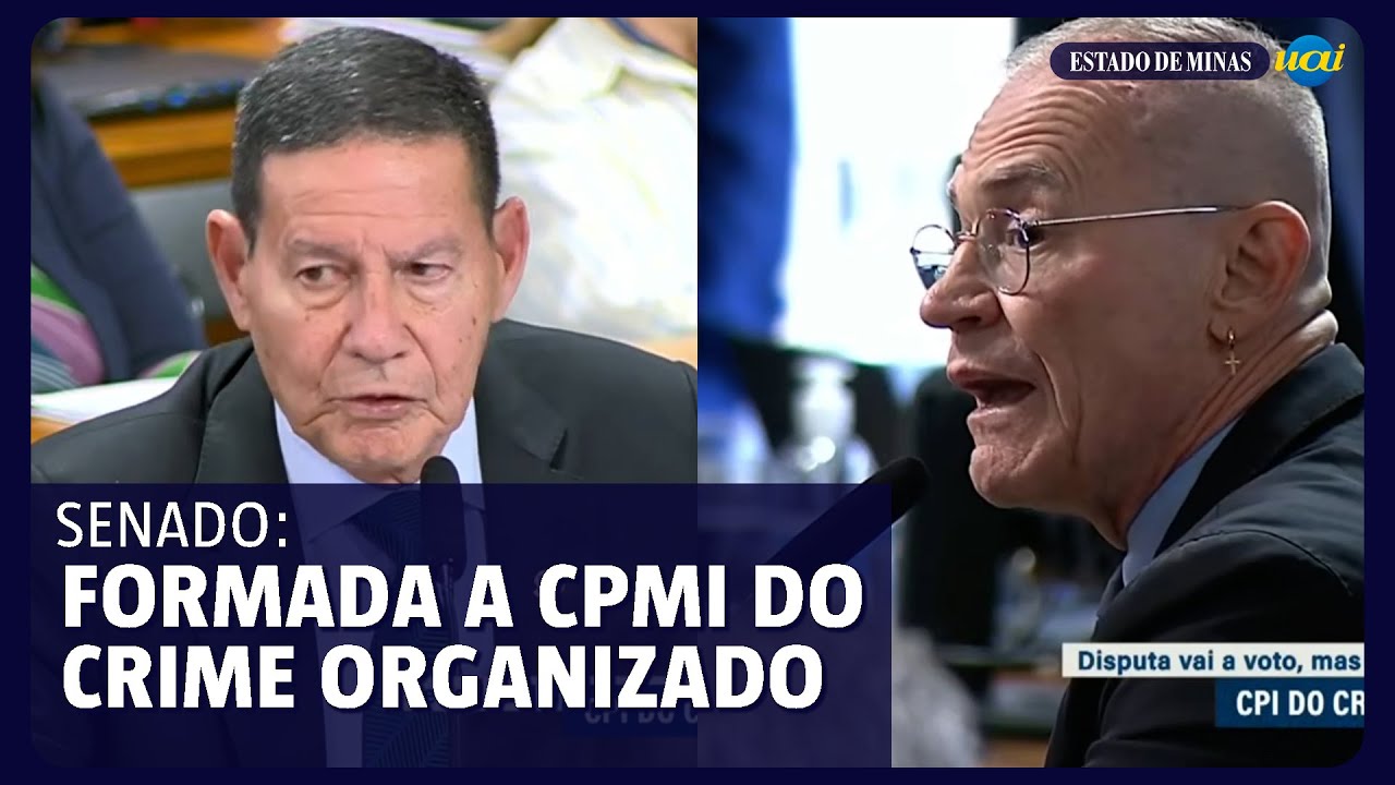 Senado: CPMI do Crime Organizado é instalada