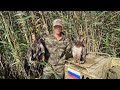 2 часть открытия на утку на раскатах в дельте волги. duck hunting.