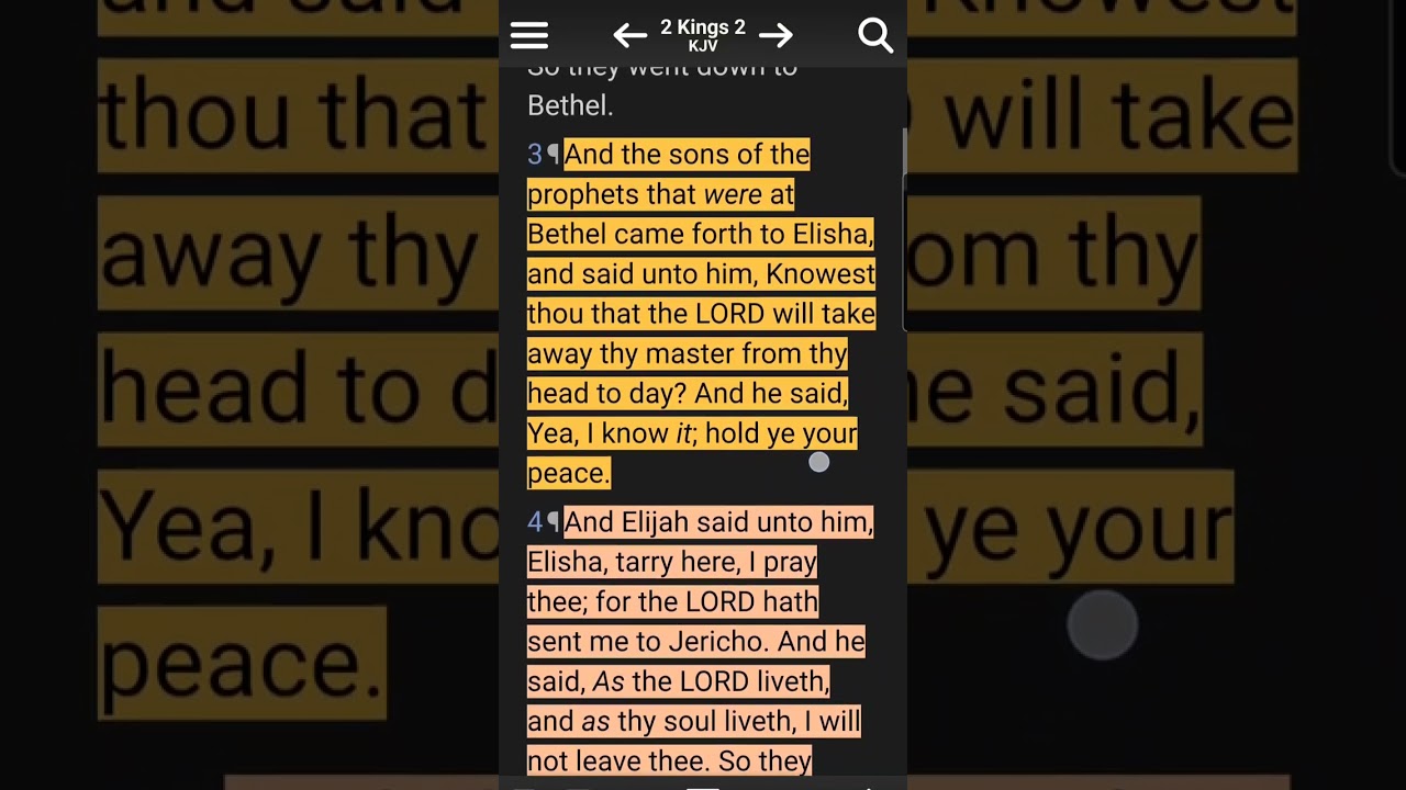 Reading 2Kings Chapters 1 thru 3, Read the Bible Daily, Bible in a Year, 3 Chapters a Day