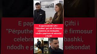 E paprecedentë/ Çiftii "Perputhen" gati për t firmosur celebrimin në minibashki,