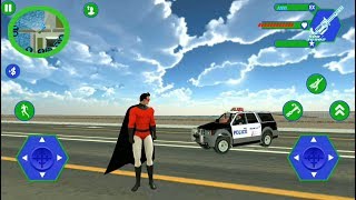 Flying Superhero (by Wallace Lieakote) - Flying SuperHero Rope Vegas Rescue | Android GamePlay screenshot 4