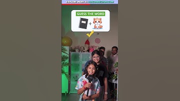 Raad het woord op de afbeelding 🤔 | Afbeeldingspuzzelspel | Kids Adi Connection #shorts