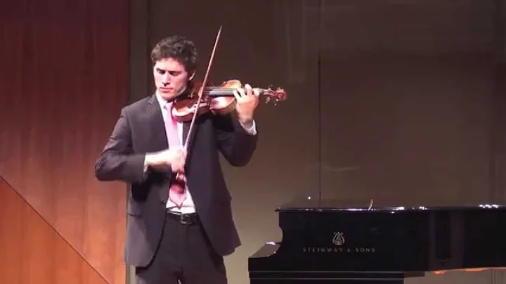 Martinon Sonatine No. 5, Stephen Tavani, violin