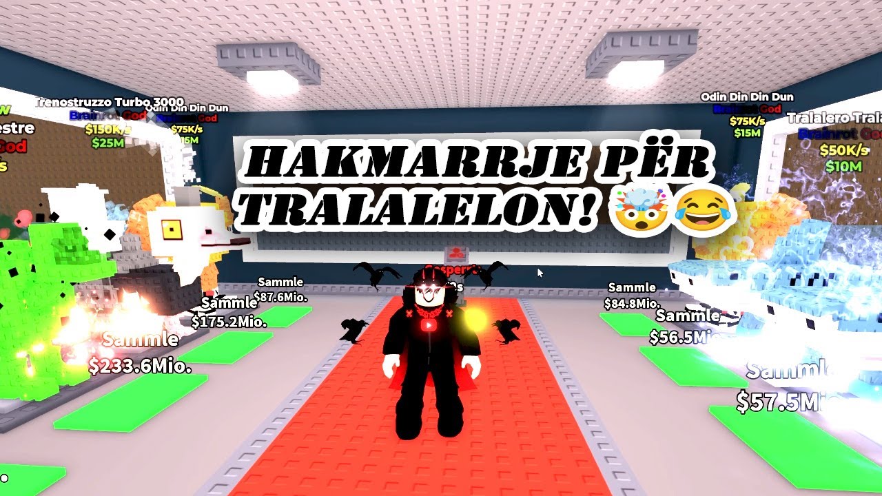 E Luajta Steal a Brainrot – Ma Vodhën Tralalelon, Po Mora Hak! 🤣💥 Rebirth 10!