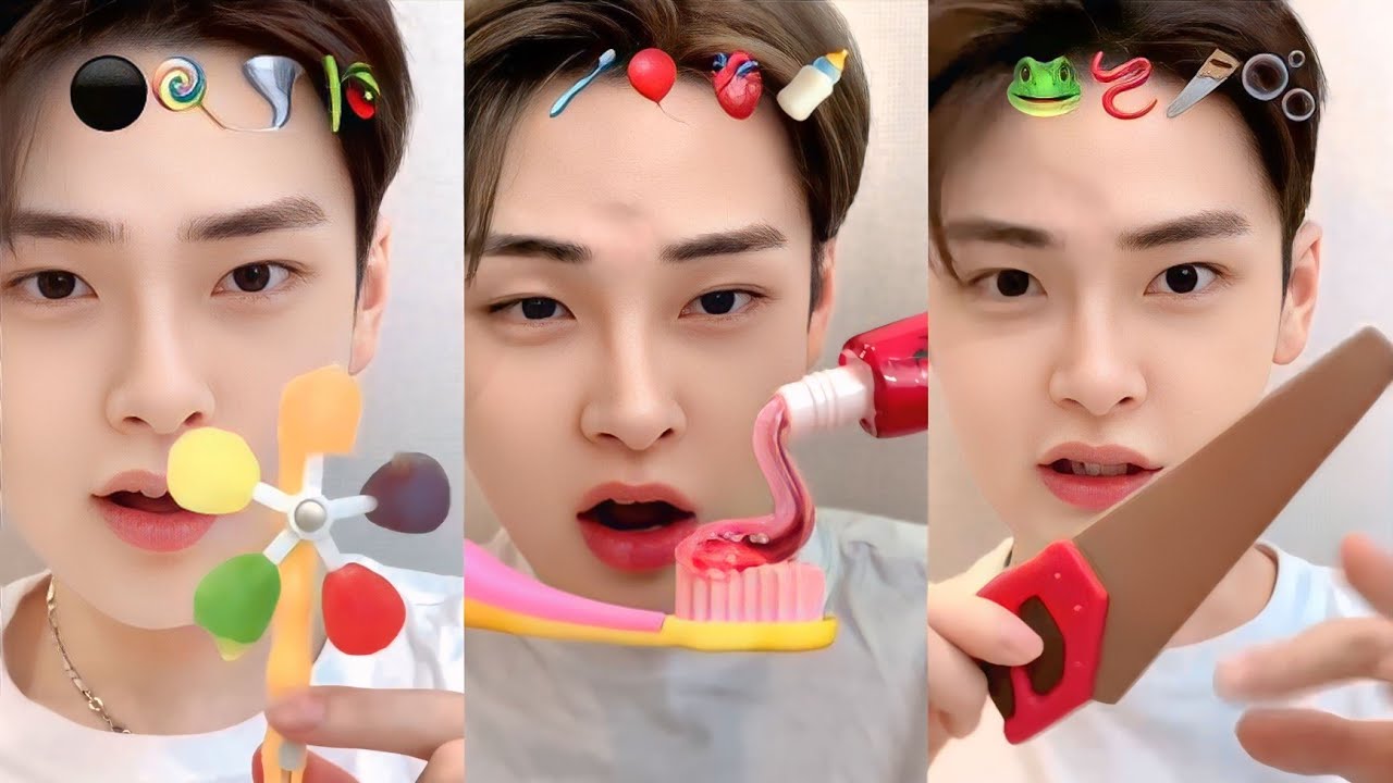 Best "Seungbini" ASMR Compilation | emoji food challenge #05