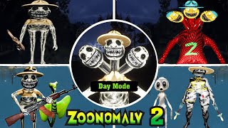 Zoonomaly 2 Official Day Mode - All Jumpscares Full Gameplay Walkthrought All Secret Ending