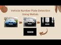 Vehicle Number Plate Detection using MATLAB. (DSP)