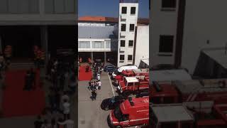 Respect! Firefighter funeral - Aveiro - Portugal.