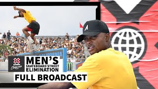 Men’s Skateboard Street Elimination: FULL COMPETITION | X Games California 2023