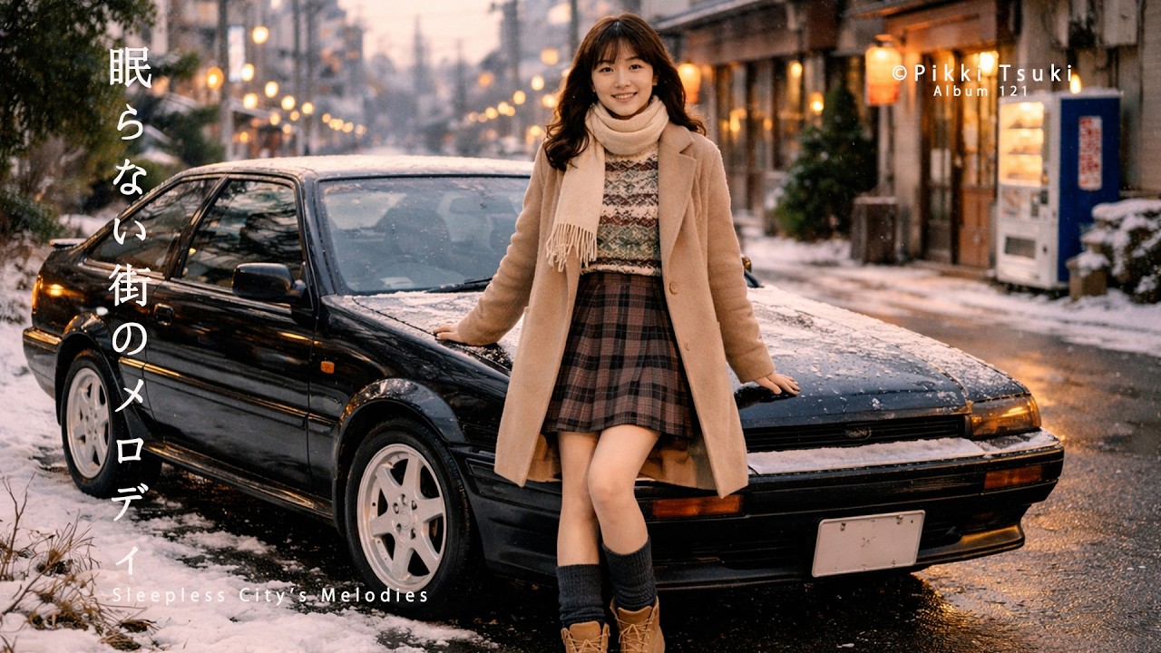 のってぃがむ Midnight Drive Tokyo 🚗 Japanese City Pop | ネオンに輝く街 🌆 80