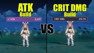 Varesa ATK build vs CRIT DMG build - BEST Build?? // Genshin impact