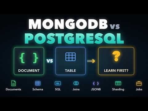 MongoDB vs PostgreSQL: Which Should You Learn First?