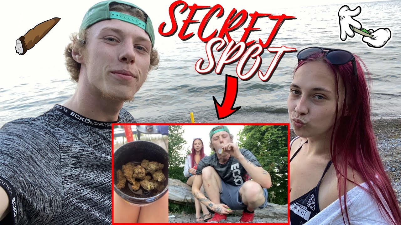 Smoking at the "SECRET SPOT"! [Top Secret, So Shhhh]