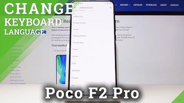 How to Change Keyboard Language in XIAOMI Poco F2 Pro – Keyboard Settings
