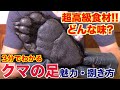 【超高級食材】クマの左足の魅力と捌き方