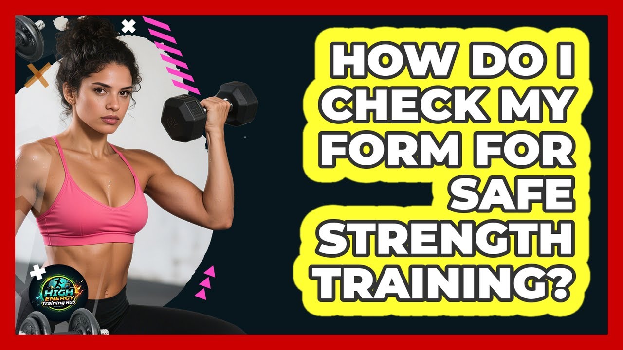 How Do I Check My Form For Safe Strength Training? - YouTube