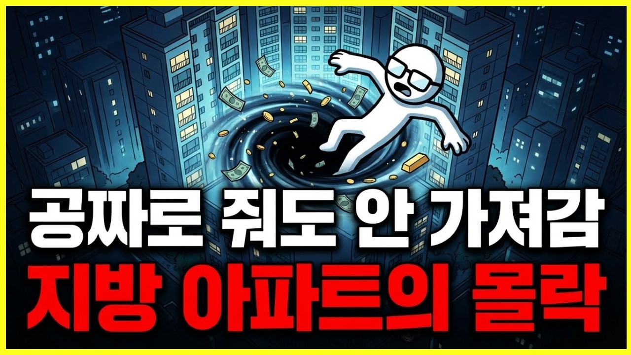 일본의 잃어버린 30년이 재현되는 대한민국 지방 부동산의 몰락