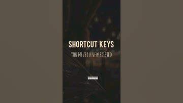 Shortcut keys in MS Excel #shorts #shortsfeed #amazing #excel #explore #trending #shortcutkeys