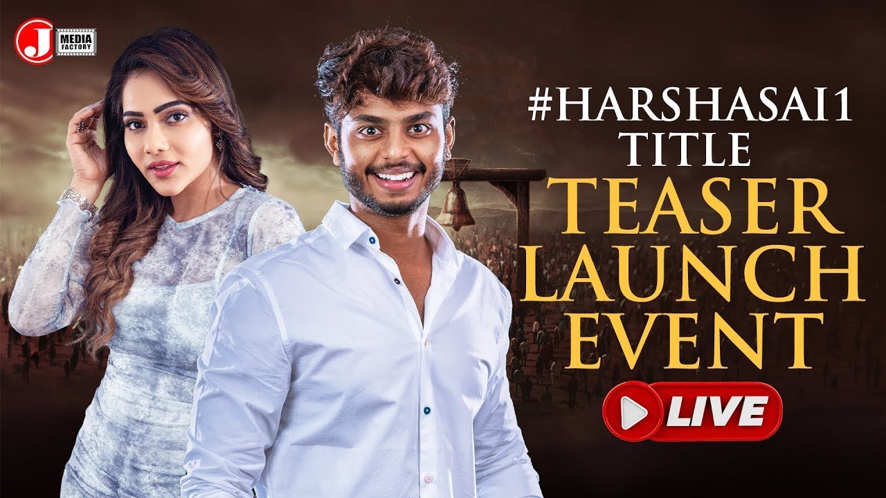 harsha-sai-first-movie-title-teaser-launch-event-live-mitraaw-sharma