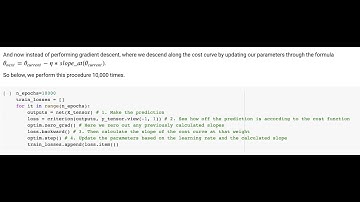 7. Pytorch Gradient Descent