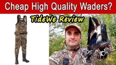 TideWe Seeker Neoprene Wader Review | Good Cheap Waders?