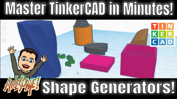 Unlock Your Design Potential with Tinkercad's Shape Generator