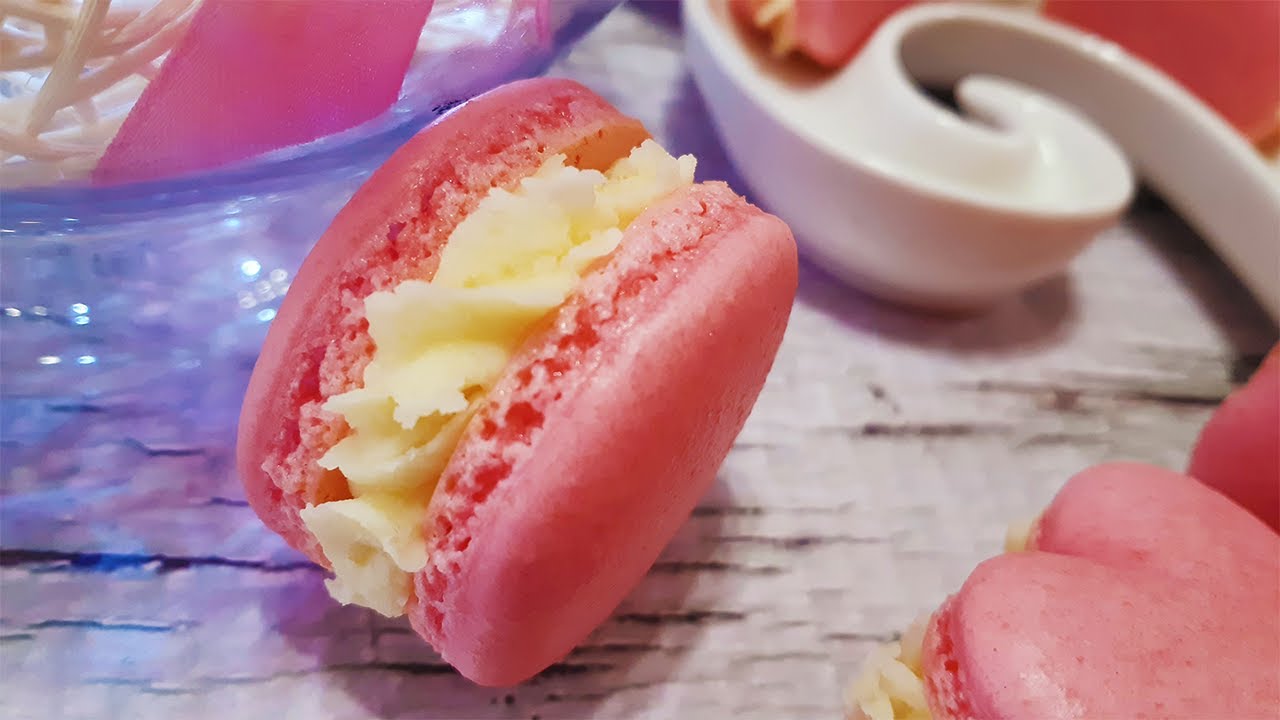 MACARONS GANACHE NOIX DE COCO