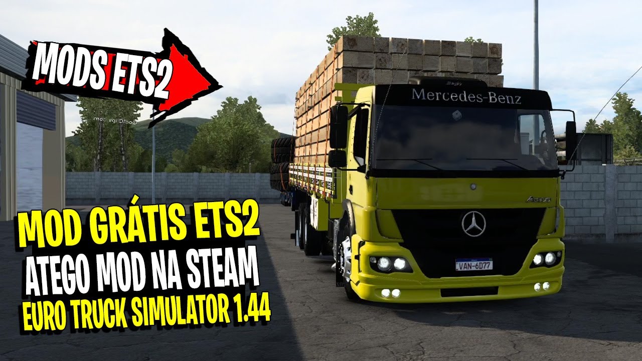 ▶️TOP 5 CAMINHÕES ARQUEADOS NA STEAM EURO TRUCK SIMULATOR 2 1.44