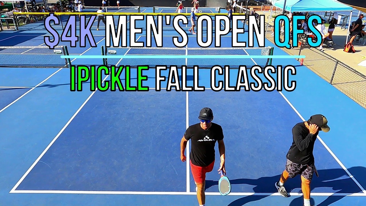 The Lob King!🔥$4k Men’s Pro QF | Millet (6.2)/Emery (6.2) vs Dawson (6.2)/Tamaki (5.8) iPickle