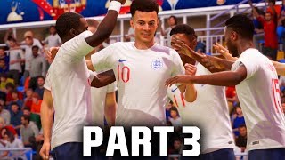 FIFA 18 World Cup Gameplay Walkthrough Part 3 - QUARTER FINAL AGAINST BRAZIL (ENGLAND)