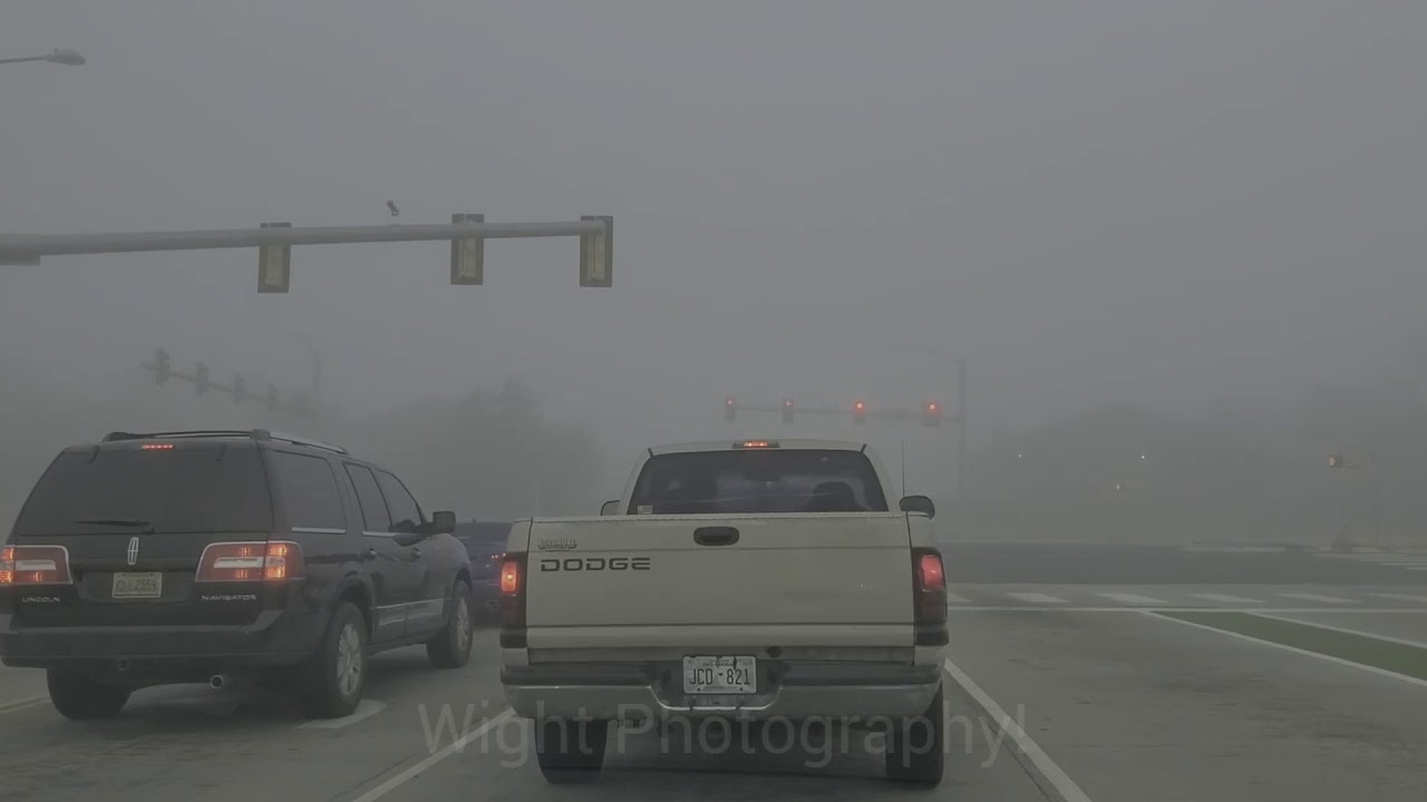 Dense Fog Video From Norman, Oklahoma December 26, 2019 YouTube