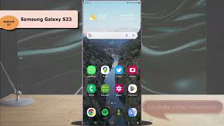 Samsung Galaxy S23 Ultra : How to show knocking sound notifications as pop-up