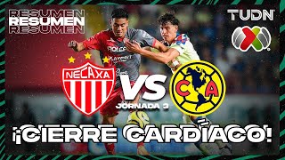 RESUMEN | Necaxa vs América | Liga Mx - CL2024 J3 | TUDN