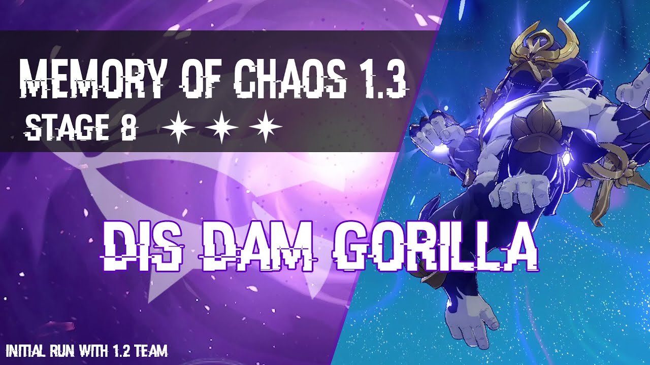 [Memory of Chaos 1.3] Stage 8 ✦✦✦ - Team 1.2 Initial Run