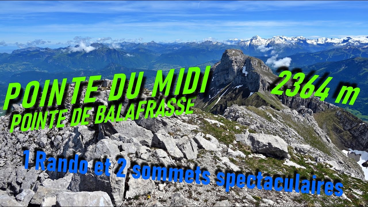 POINTE DU MIDI 2364 m