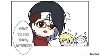 Chaos | Poor Boruto || Boruto x Sarada Mini Comics