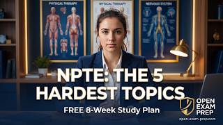 NPTE 2026: The 5 Hardest Topics Ranked (+ FREE 8-Week Study Plan)