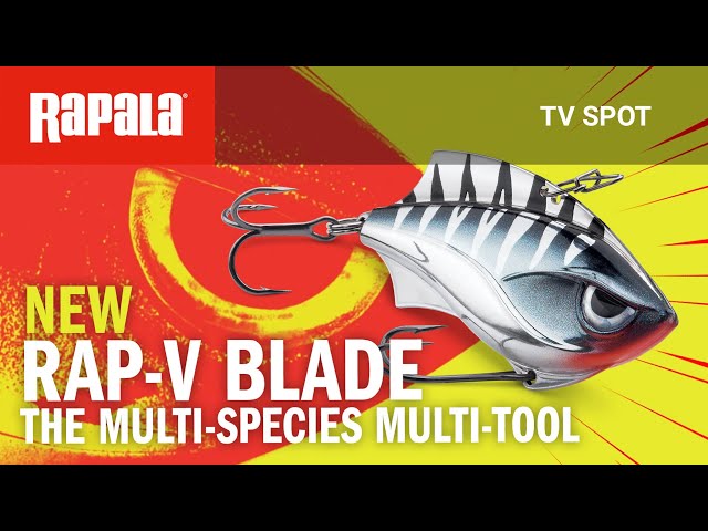 Rapala® V-Blade. Jig it. Cast it. Bounce it. Just don't pigeonhole it. 