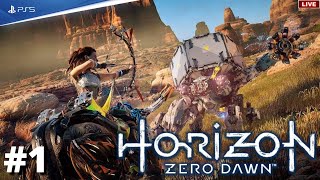 HORIZON ZERO DAWN Gameplay Walkthrough Part 1 PS5 | Horizon: Zero Dawn - (2K) - FULL GAME - PS5