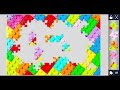 Many Top Blocks in Different Colors