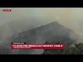 Wildfire burning near Mount Diablo