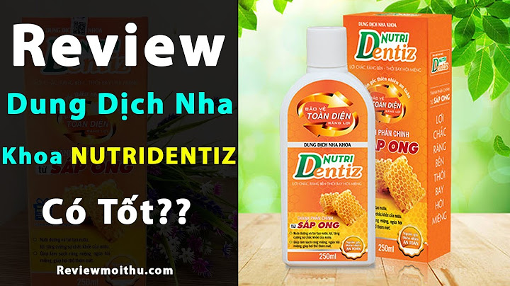 Dung dịch nha khoa nutridentiz giá bao nhiêu