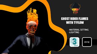 Ghost rider Flames | Tyflow Fire | Tymesher