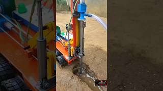 Awesome DIY Mini Borewell Machine & Water Pump! 🚜💧 #Shorts #waterpump