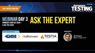 NDT Webinar: Ask The Expert panel from Aerospace Testing International (ATI)