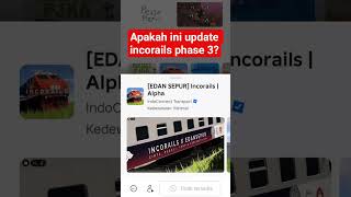 incorails update guys🥳🥳