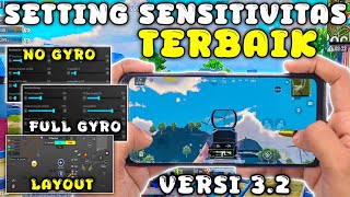 Cara Setting Sensitivitas PUBG MOBILE 3.2 Terbaik Full Gyroscope No ADS Terbaru - PUBG MOBILE 3.2