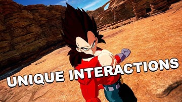 Dragon Ball Sparking Zero - Super Saiyan 4 Vegeta Unique Interactions (Special Quotes)